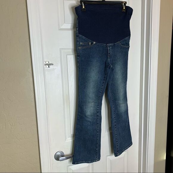 Angleiebe Maternity Jeans Full Belly Panel Size 7 - Picture 3 of 12